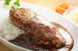 マインズハンバーグカレー