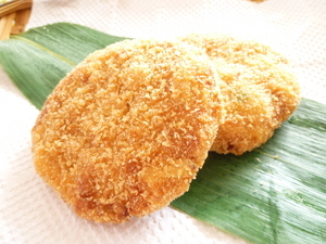 地さかなのメンチカツ