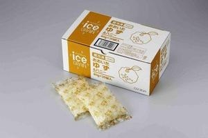 佐伯海産株式会社 ｜ アイスグレイン　ゆずハニー　80g×20袋(業務用果汁氷)