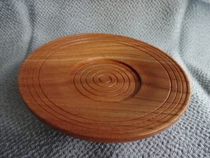 茶托(ケヤキ)