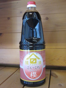 濃口しょうゆ　櫻　(1800ml)甘口タイプ