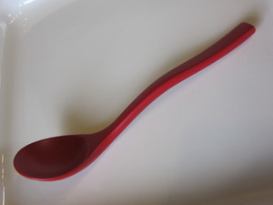 木製スプーン(朱)