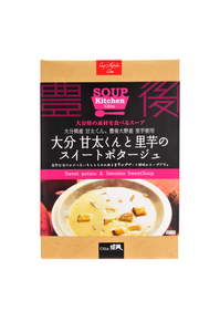 有限会社　成美 ｜ SOUP Kitchen Oita　冠地鶏と小粒椎茸のクリームチーズスープ